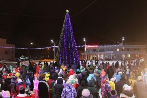 торжественное открытие елки