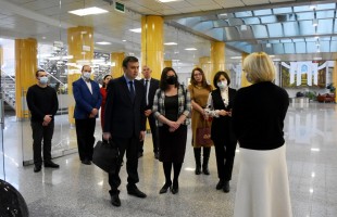 Официальная делегация Республики Башкортостан в Минске посетила Национальную библиотеку Беларуси