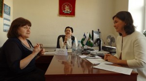 Министр культуры РБ Амина Шафикова с рабочим визитом посетила Белокатайский район