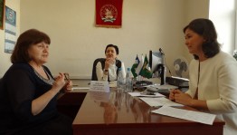 Министр культуры РБ Амина Шафикова с рабочим визитом посетила Белокатайский район