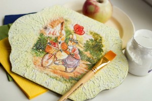 Мастер класс «Декупаж из салфеток»