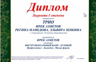 Артисты оркестра русских народных инструментов СГКТО стали лауреатами Международного онлайн конкурса-фестиваля