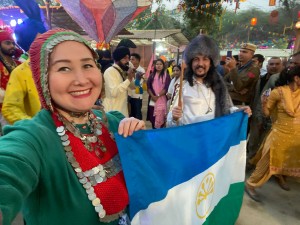 The Bashkir delegation took part in the national parade of the International Festival in India