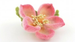 Мастер-класс «Брошь из войлока»