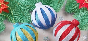 Мастер-класс «Новогодняя игрушка из фоамирана»