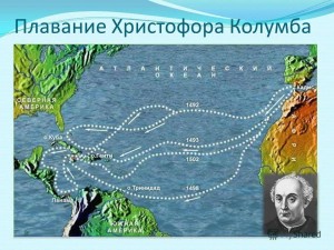 «В морское путешествие вместе с Христофором Колумбом».