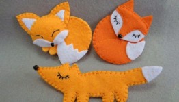 Мастер-класс «Лисенок из фетра»