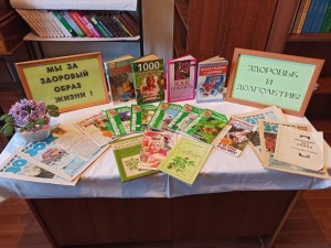 Выставка-рекомендация «Активность-путь к долголетию»