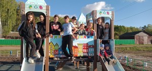 Открытие детской площадки «Детство»