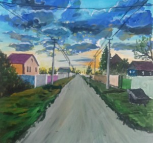 Мастер- класс « Пейзаж. Рисование гуашью»