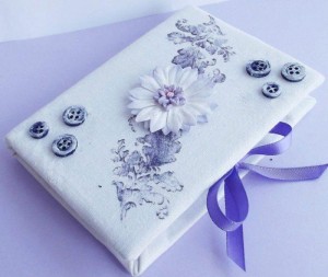 Мастер класс «Декор блокнота»