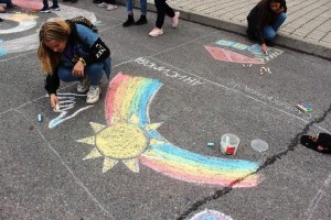 Конкурс рисунков на асфальте «Мы фантазеры»