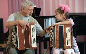 Мастер-класс «Игра на баяне»