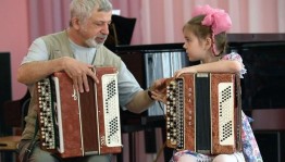 Мастер-класс «Игра на баяне»
