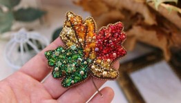 Мастер-класс «Брошка для красоты»