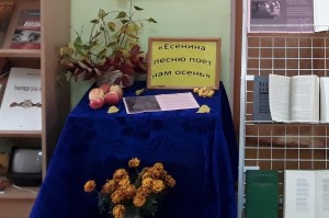 Выставка-настроение «Ты опять со мной, подруга Осень»