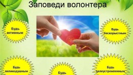 Познавательная программа «Волонтер – это здорово»