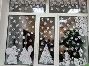 Акция « Новогодние окна»