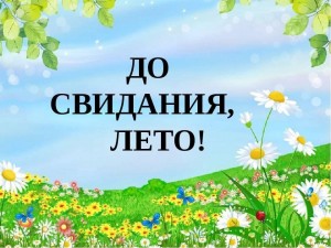 Игровая программа «До свидания, Лето»