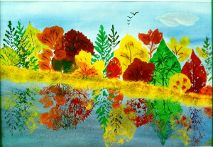 Урок творчества «Пейзаж».