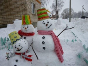 Конкурс «Снежная скульптура»