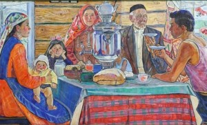 В художественном музее имении Михаила Нестерова открылась выставка о большой и дружной семье