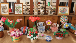 Выставка работ рукодельниц деревни