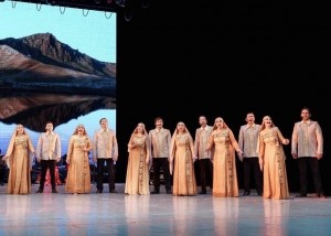 Совместный концерт Дениса Мажукова и хора ансамбля «Мирас»