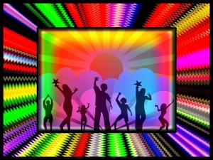 Танцевальный вечер«Разноцветный мир»