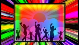 Танцевальный вечер«Разноцветный мир»