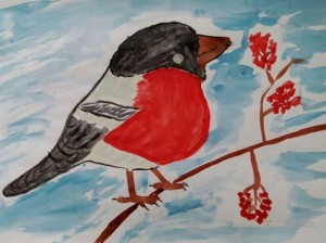 Конкурс рисунков «Лучшая столовая для птиц»