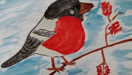 Конкурс рисунков «Лучшая столовая для птиц»