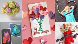 Выставка детских поделок ко Дню матери «С нежностью и любовью!»