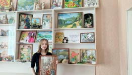 Персональная выставка выпускницы художественного отделения Трапезниковой Яны