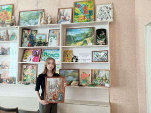 Персональная выставка выпускницы художественного отделения Трапезниковой Яны