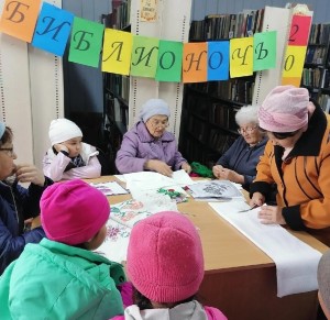 Библионочь в Набиевской сельской библиотеке