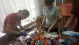 Мастер-класс «Флюид Арт»