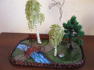 Мастер–класс «Творчество из бисера»