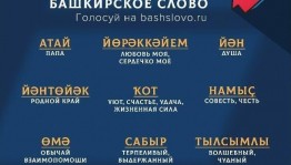 Идёт голосование за самое красивое башкирское слово
