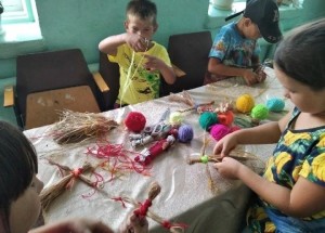 Мастер класс «Берегиня» Куклы из лыка