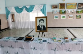 В Кармаскалах открылась выставка, посвященная 90-летию со дня рождения писател Барыя Нугуманова В Кармаскалах открылась выставка, посвященная 90-летию со дня рождения писател Барыя Нугуманова