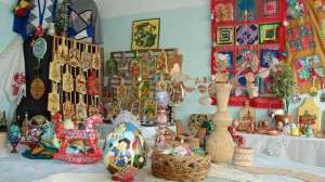 Выставка народного творчества«Наш край талантами славен».