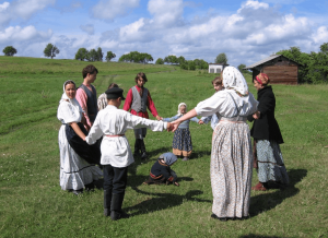 Фольклорная программа «Как играли в старину»