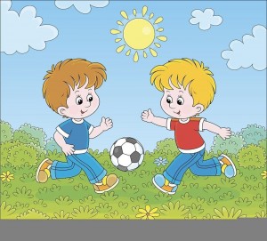 «Мой весёлый звонкий мяч»