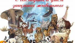 Зоо-встреча «Дикие и домашние–все такие важные»