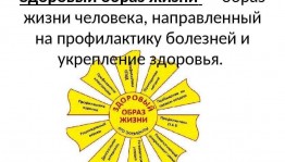 Беседа с подростками на тему:«Здоровый образ жизни»