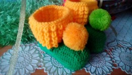 Мастер–класс «Пинетки-тапочки»