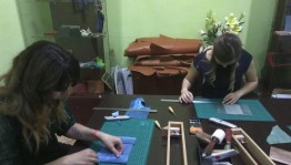Мастер –класс по по изготовлению обложки для документов из кожи