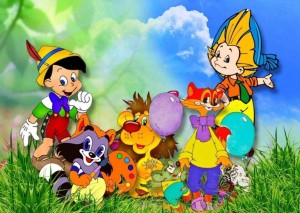 Игровая программа «В гостях у мультиков»