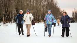 Любителям скандинавской ходьбы «В здоровом теле – здоровый дух»